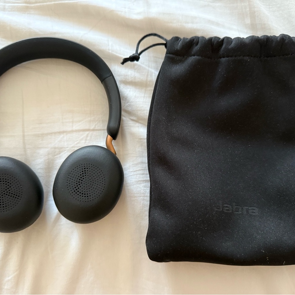 Jabra Black On-Ear Wireless Headphones